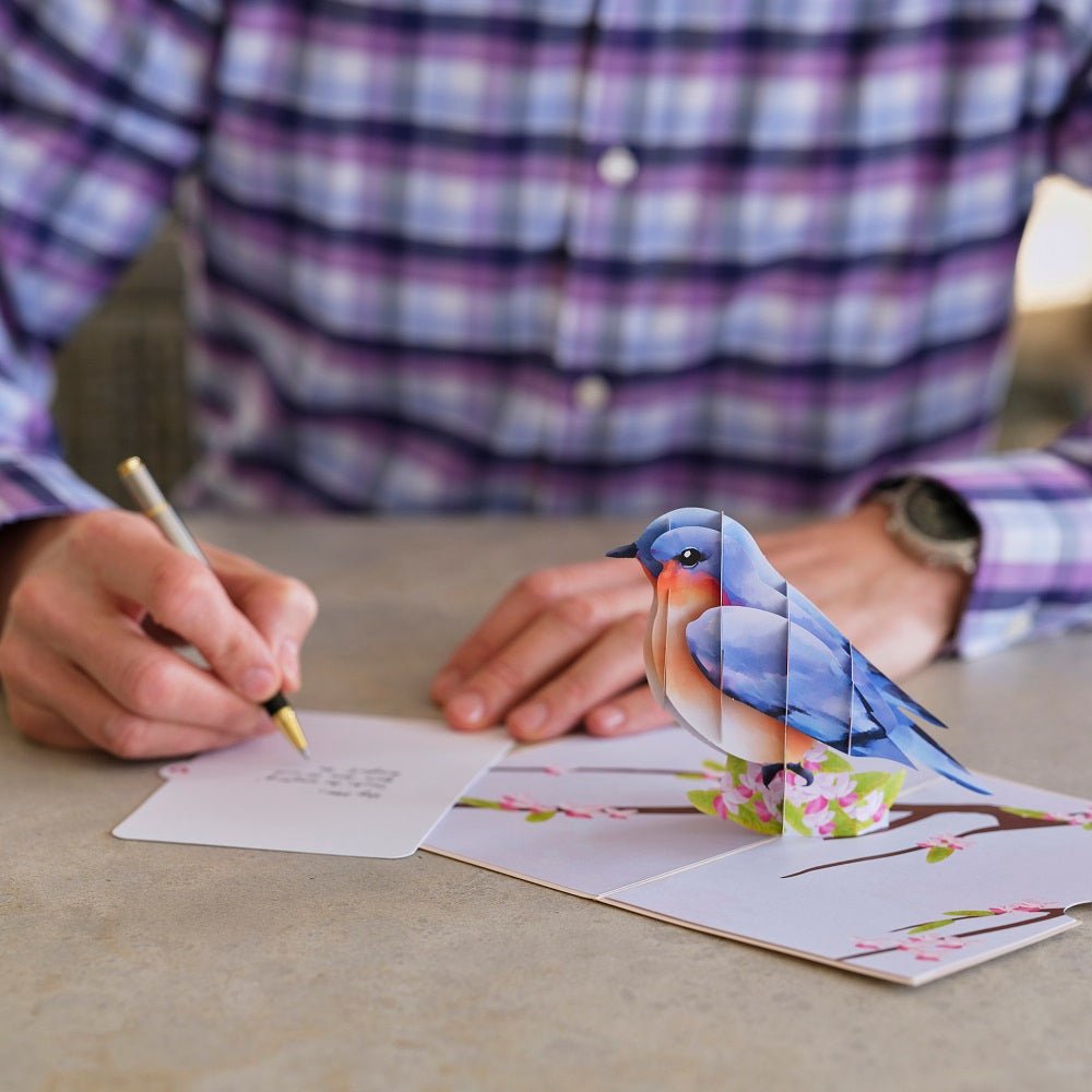 Mother's Day Bluebird Pop-Up Card