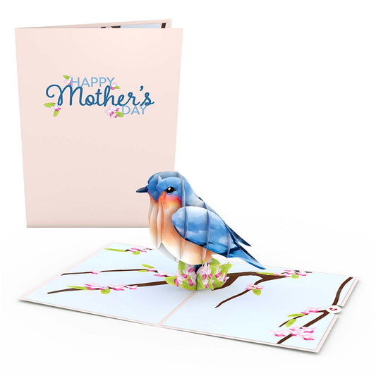 Mother's Day Bluebird Pop-Up Card