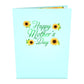 Mother's Day Sunflower Hummingbird Pop-Up Card