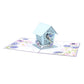 Mother's Day Blue Birdhouse Pop-Up Card