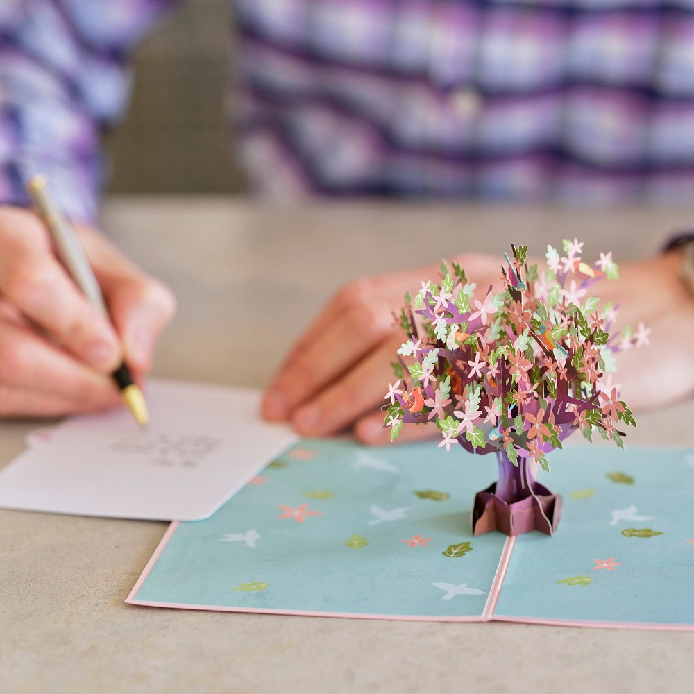 Mother's Day Bird Tree Pop-Up Card