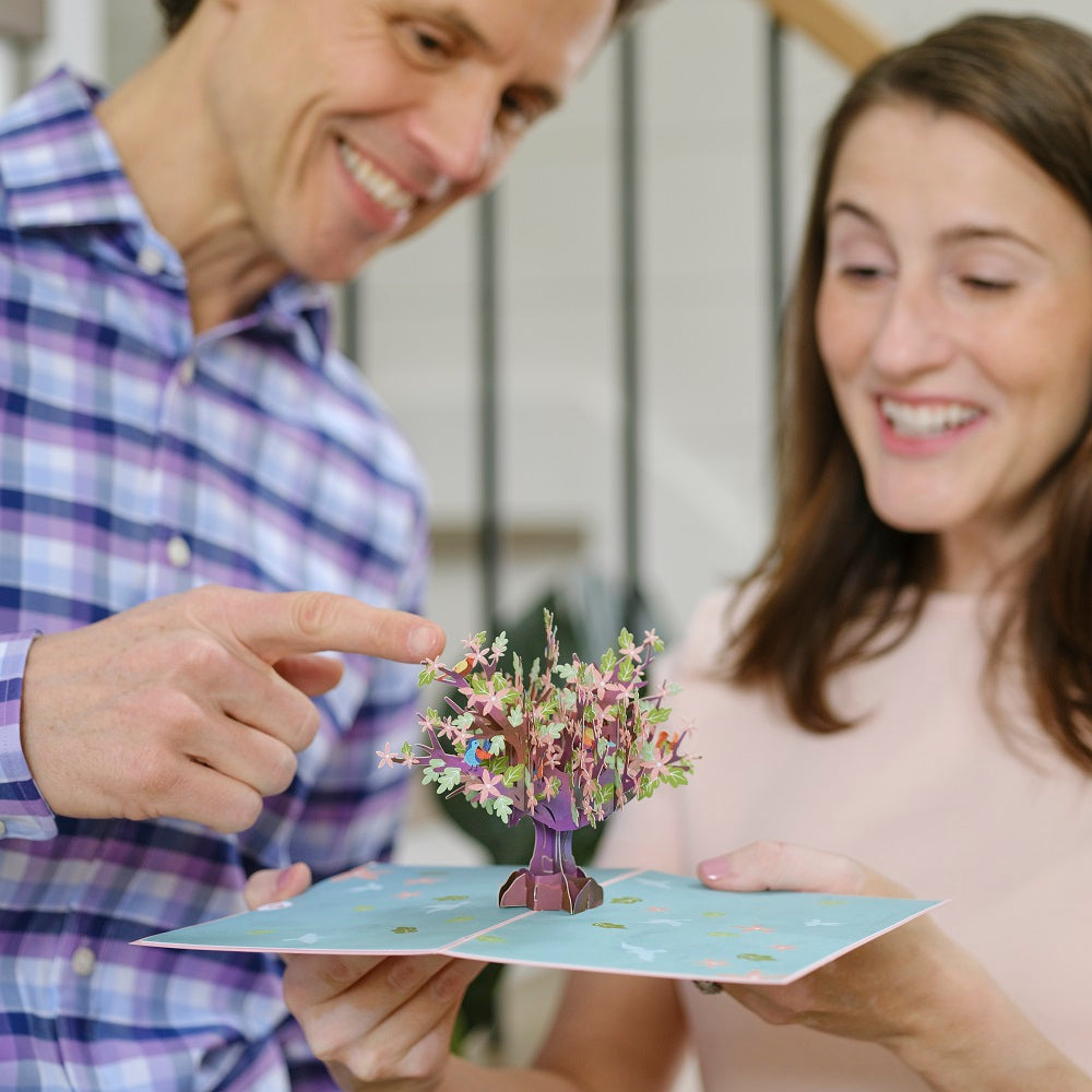 Mother's Day Bird Tree Pop-Up Card