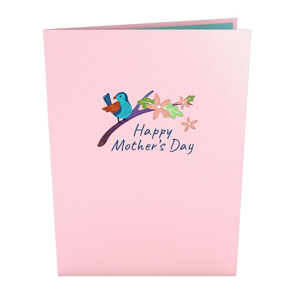 Mother's Day Bird Tree Pop-Up Card