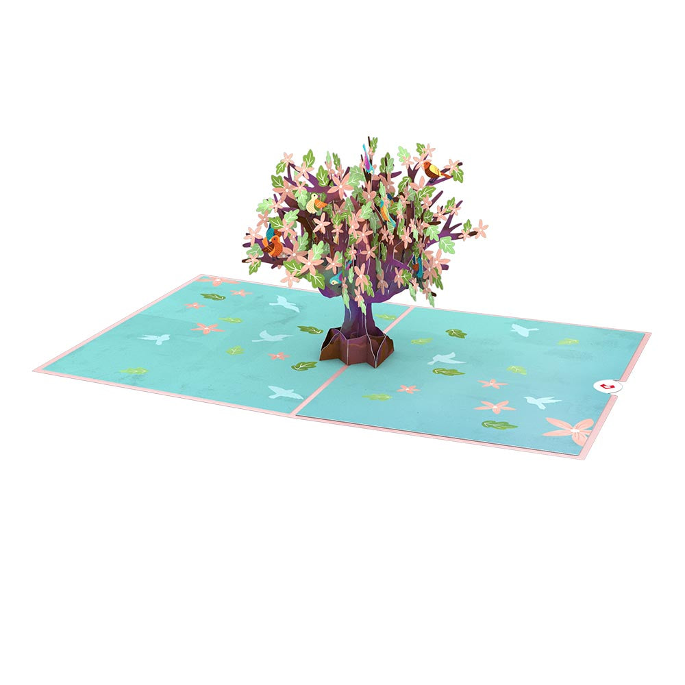 Mother's Day Bird Tree Pop-Up Card