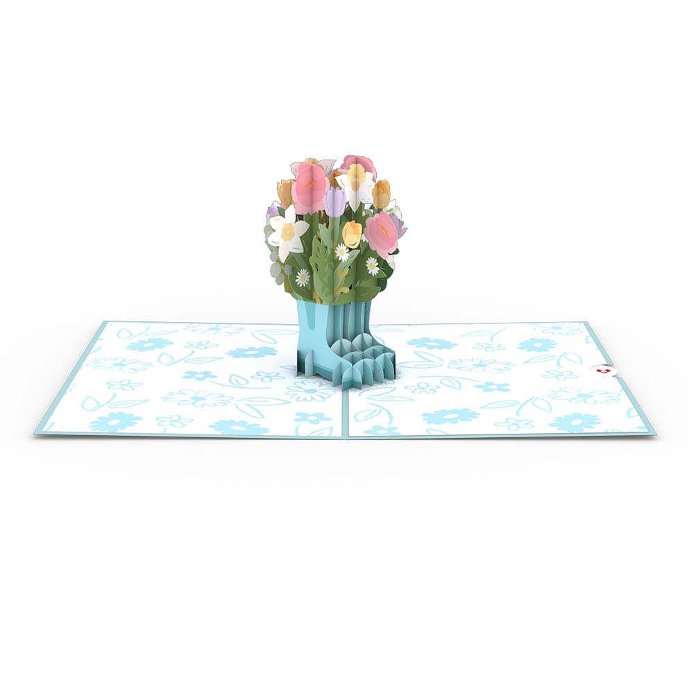 Mother’s Day Gardening Boots Pop-Up Card