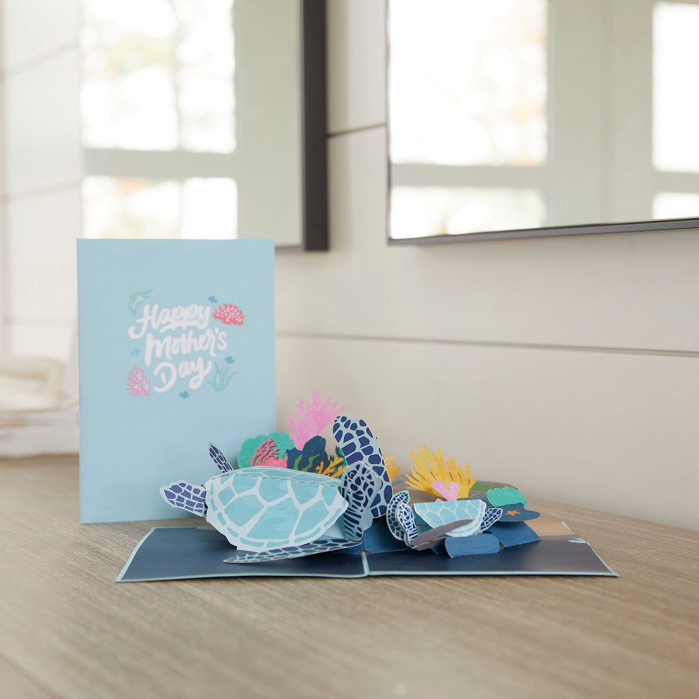 Mother’s Day Sea Turtles Pop-Up Card