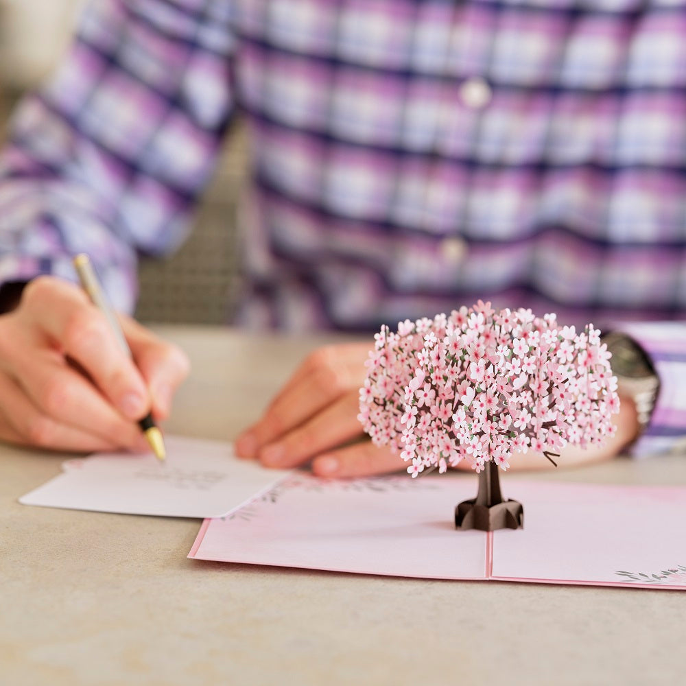 Cherry Blossom Mother's Day Pop-Up Card