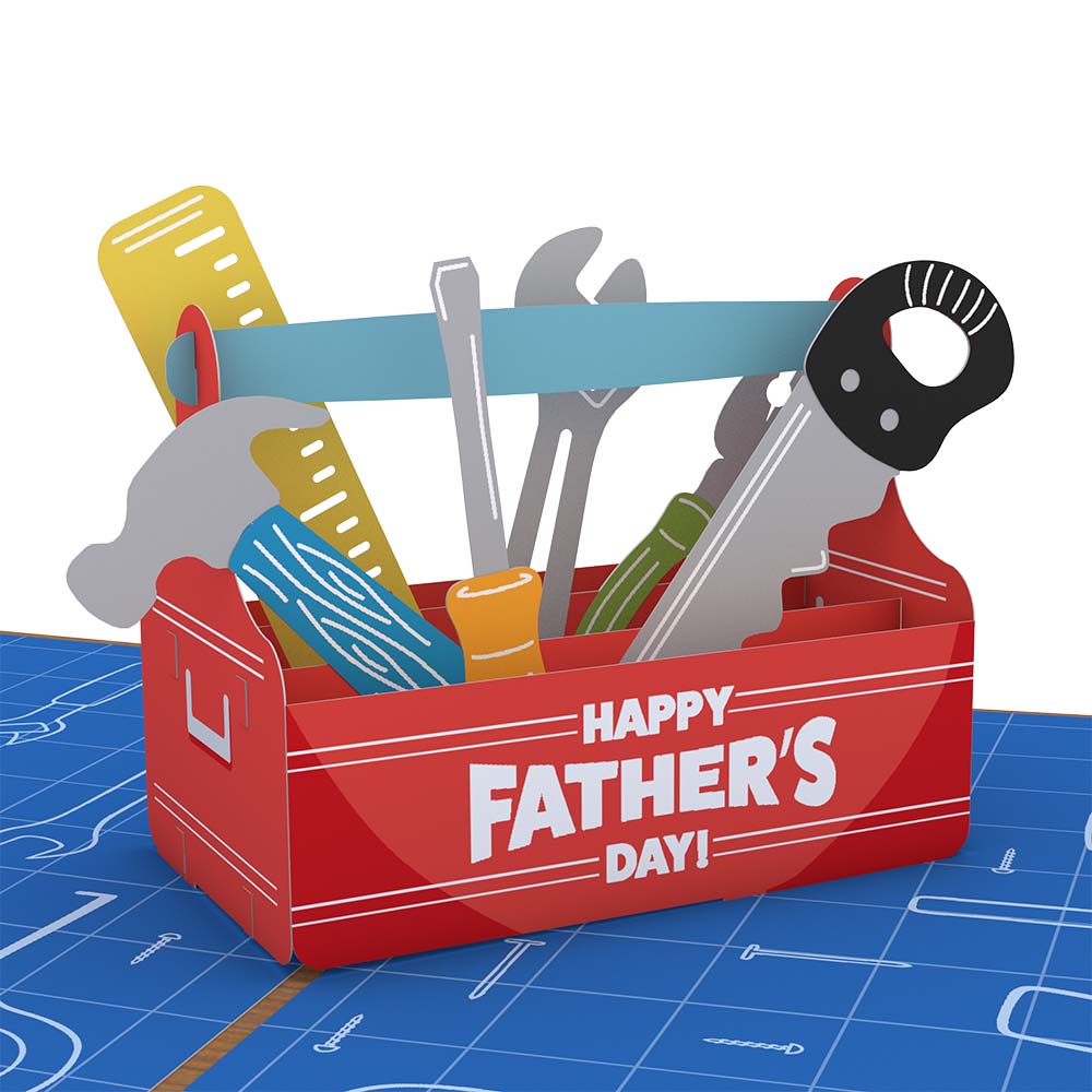 Father's Day Toolbox Pop-Up Card