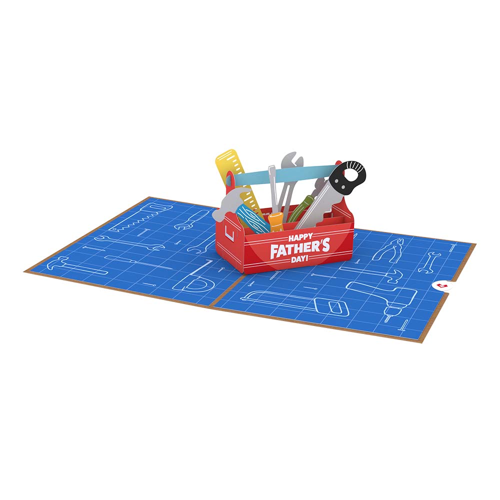 Father's Day Toolbox Pop-Up Card