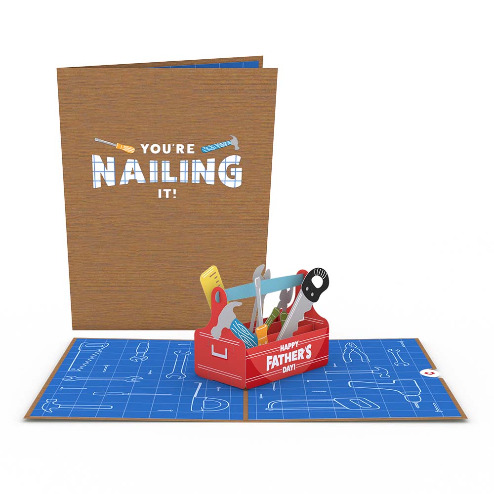 Father's Day Toolbox Pop-Up Card