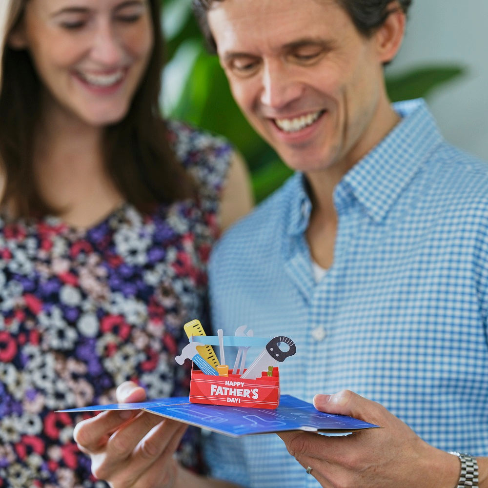 Father's Day Toolbox Pop-Up Card