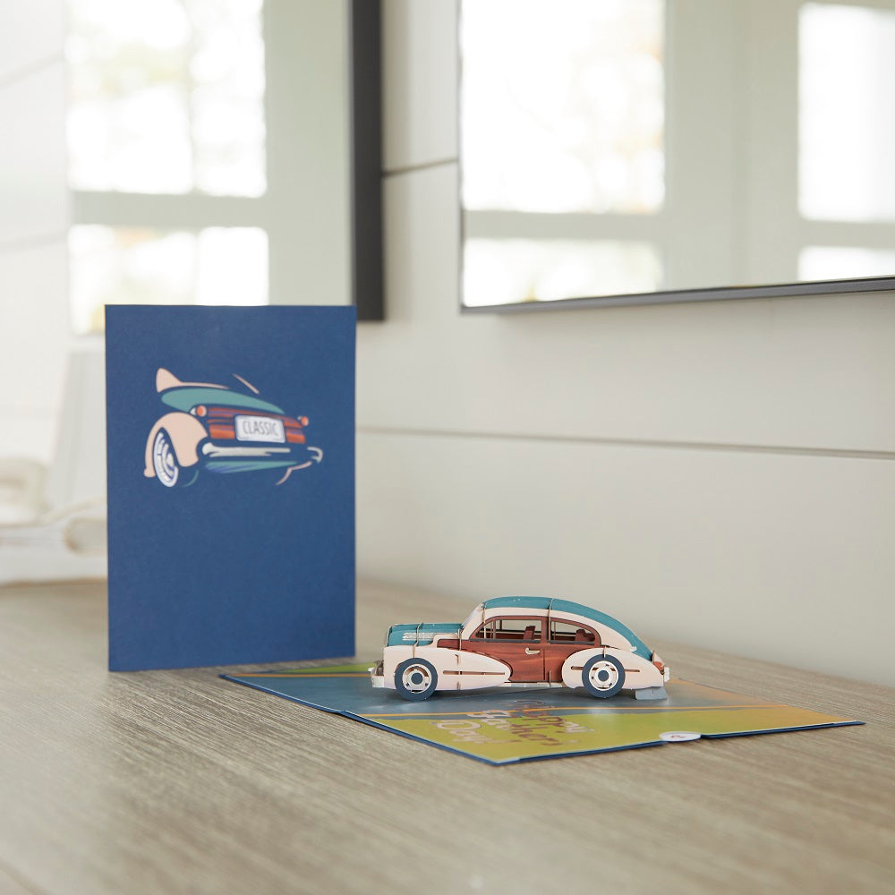 Father’s Day Classic Car Pop-Up Card