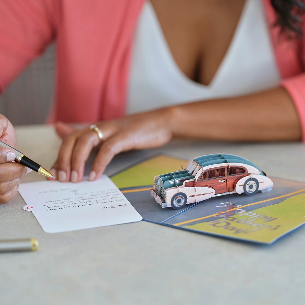 Father’s Day Classic Car Pop-Up Card