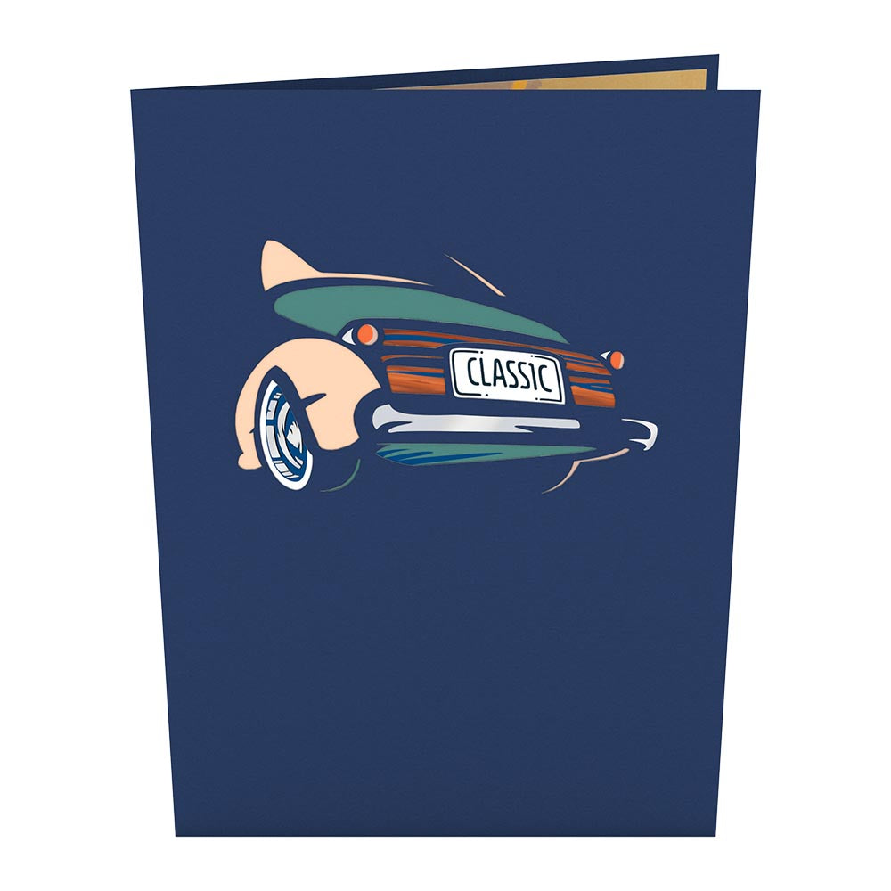 Father’s Day Classic Car Pop-Up Card