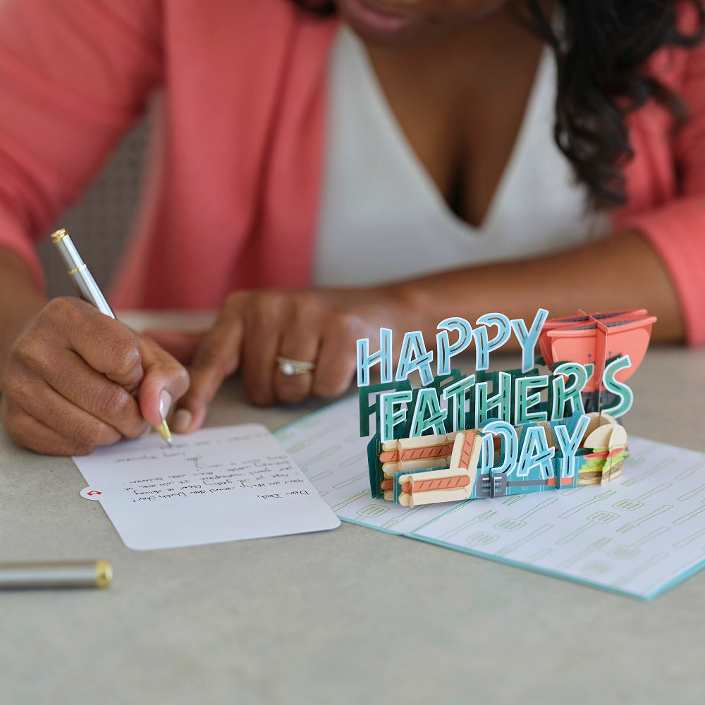 Best Flippin’ Dad Father's Day Pop-Up Card