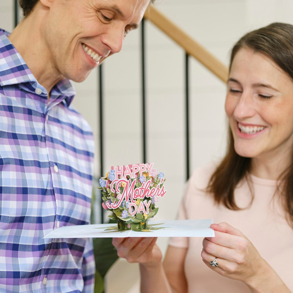 Happy Mother's Day Hydrangeas Pop-Up Card