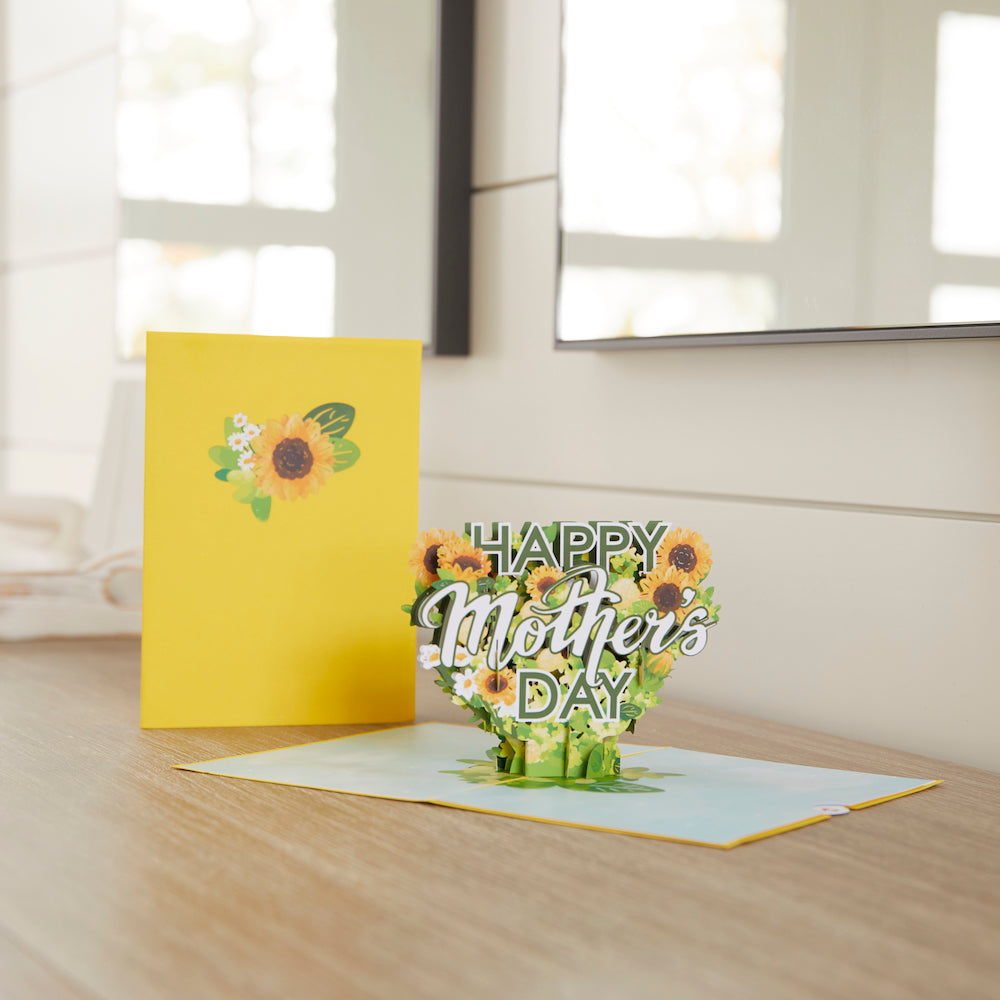 Happy Mother’s Day Sunflowers Pop-Up Card