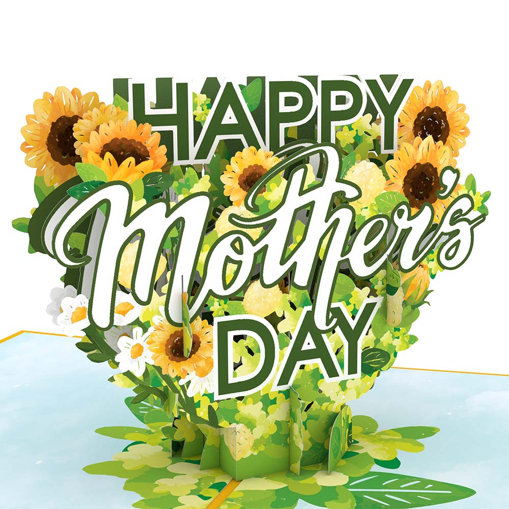 Happy Mother’s Day Sunflowers Pop-Up Card