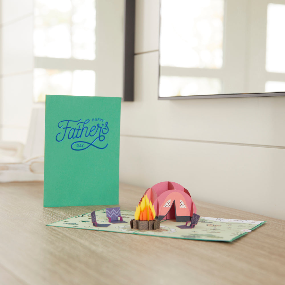 Father’s Day Camping Trip Pop-Up Card
