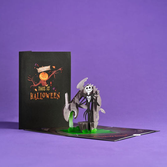 Disney Tim Burton's The Nightmare Before Christmas This is Halloween Pop-Up Card