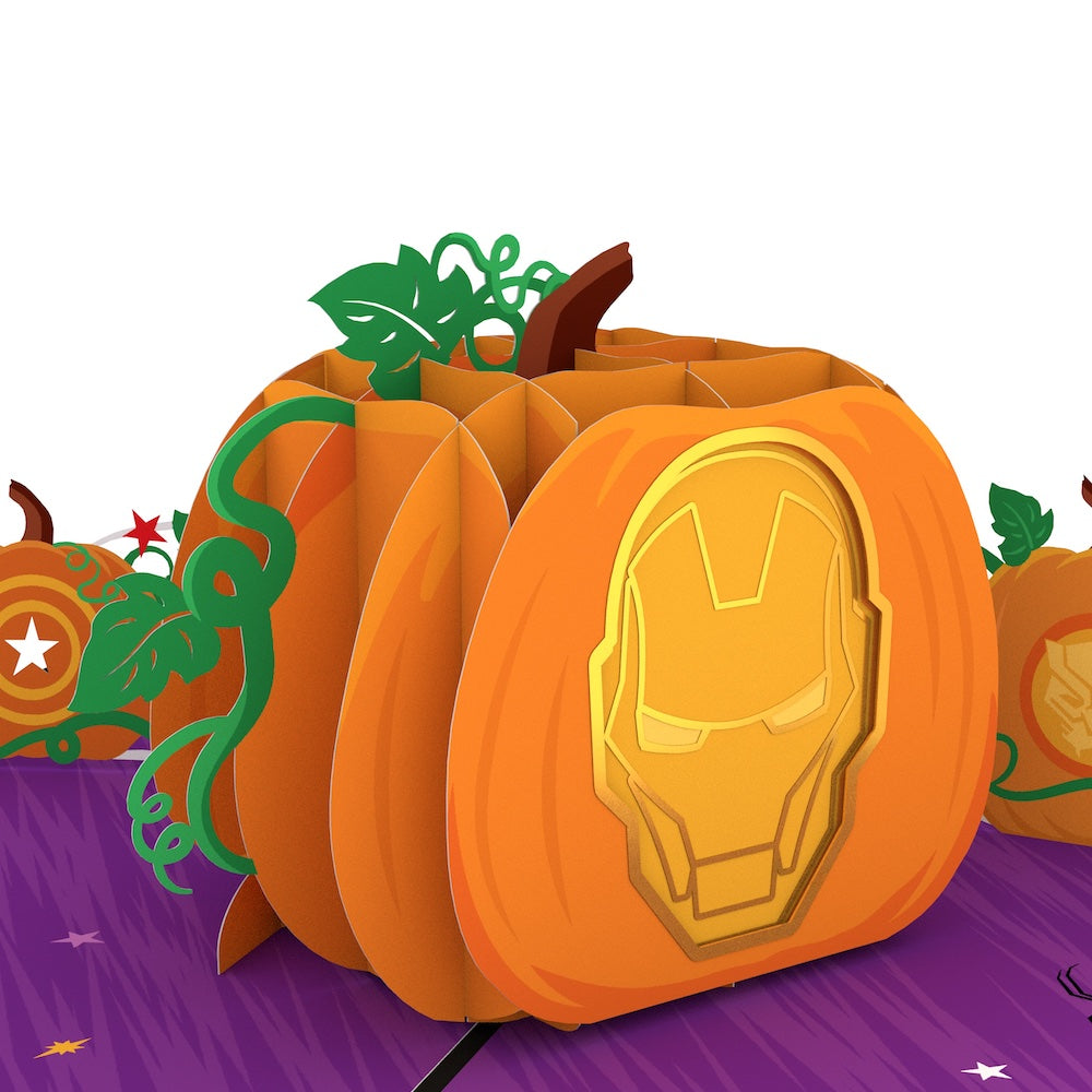Marvel's Avengers Super Hero Halloween Pop-Up Card