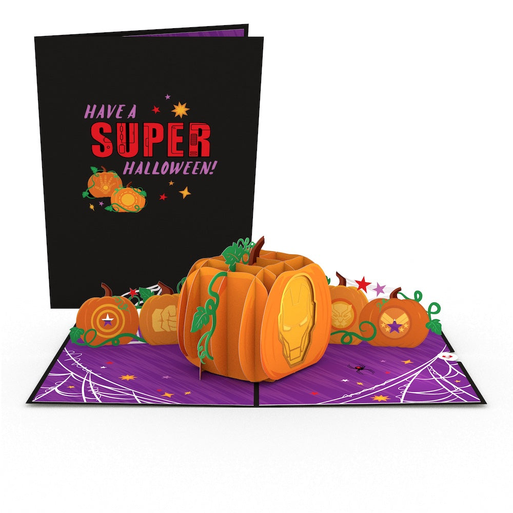 Marvel's Avengers Super Hero Halloween Pop-Up Card