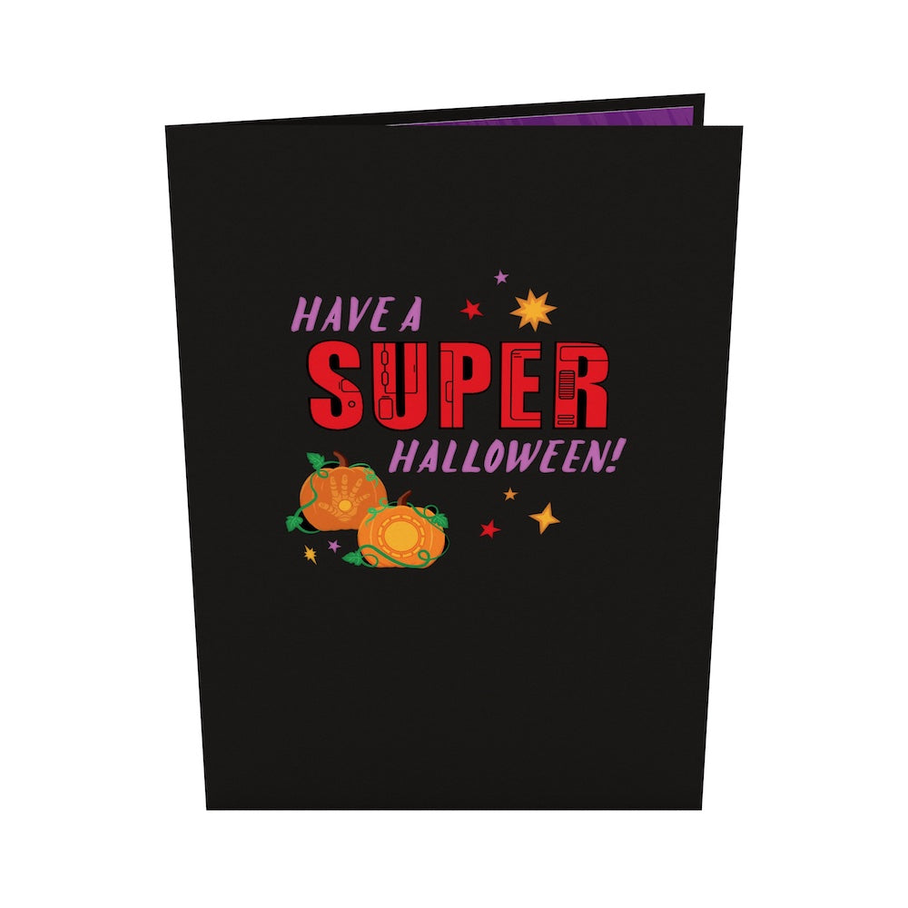 Marvel's Avengers Super Hero Halloween Pop-Up Card