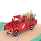 Easter Truck Pop-Up Card