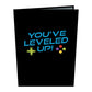 Leveled Up Gamer Birthday Pop-Up Card