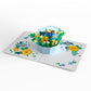 Beelieve Bee-utiful Flower Patch Pop-Up Card