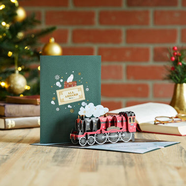 Harry Potter™ Holiday Hogwarts™ Express Pop-Up Card