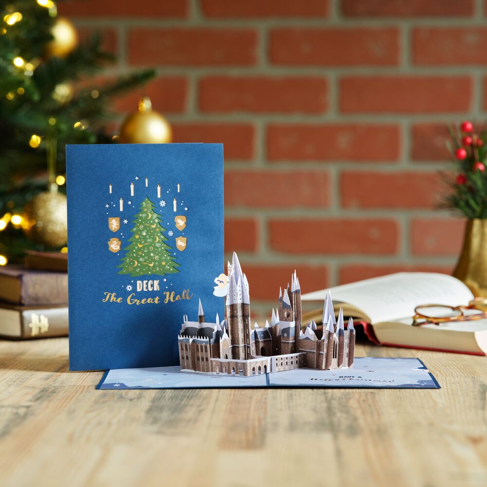 Harry Potter Christmas at Hogwarts™ Pop-Up Card