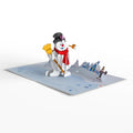 Frosty The Snowman Jolly Happy Christmas Pop-Up Card
