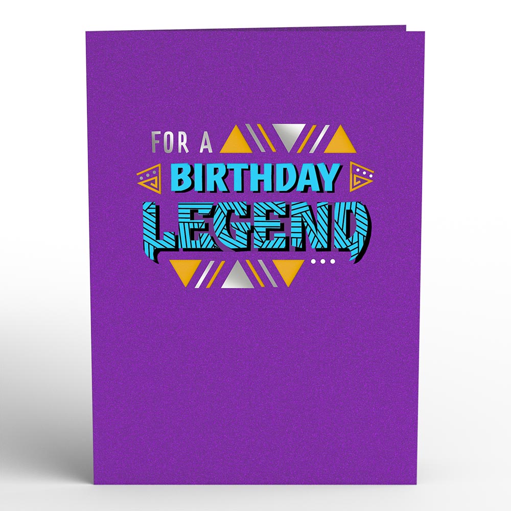 Marvel's Black Panther Birthday Legend Pop-Up Card