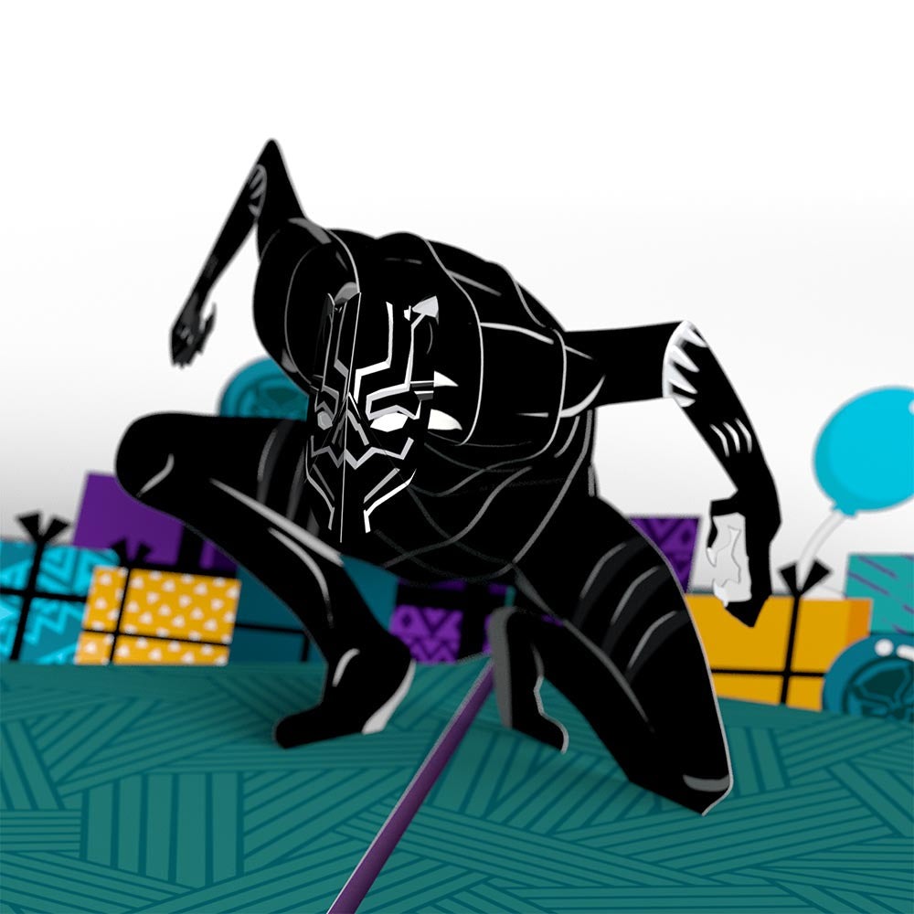Marvel's Black Panther Birthday Legend Pop-Up Card