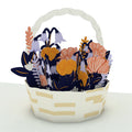 Thank You Flower Basket Notecards (4-Pack)
