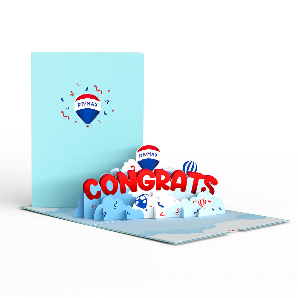 Re/Max® Congrats Pop-Up Card
