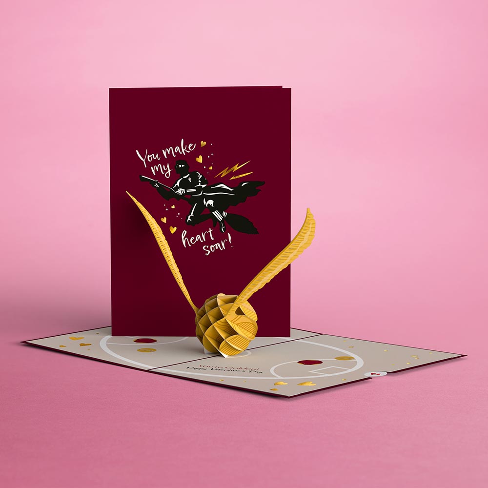 Harry Potter You Make My Heart Soar Pop-Up Card