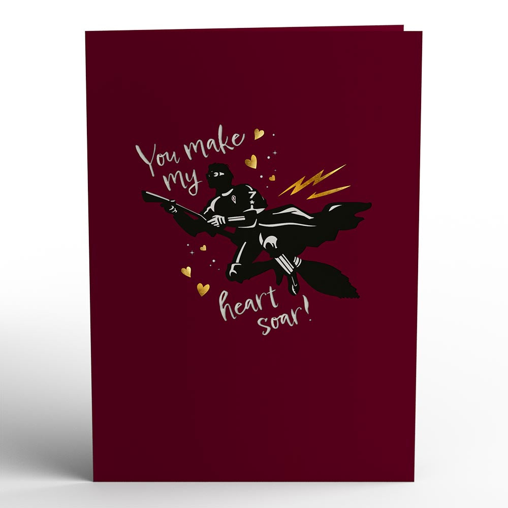 Harry Potter You Make My Heart Soar Pop-Up Card