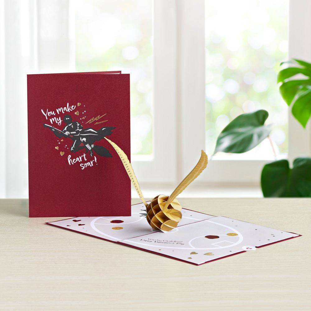 Harry Potter You Make My Heart Soar Pop-Up Card