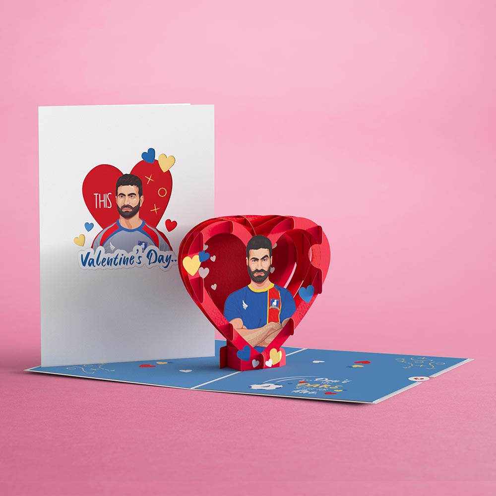 Ted Lasso Don't You Dare Settle For Fine Pop-Up Card