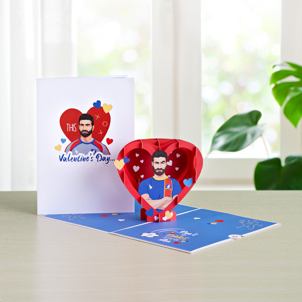 Ted Lasso Don't You Dare Settle For Fine Pop-Up Card