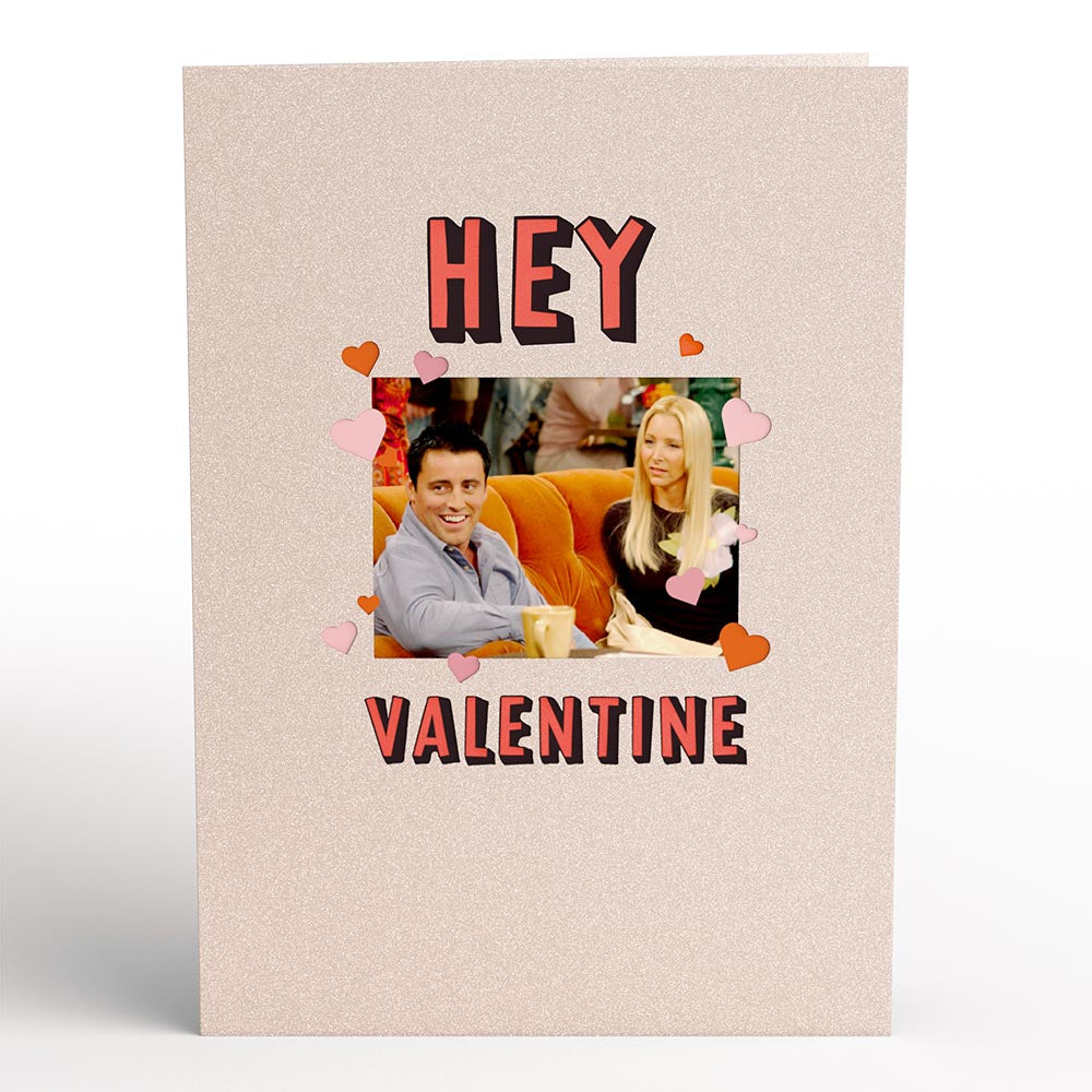 Friends How You Doin'? Valentine Pop-Up Card
