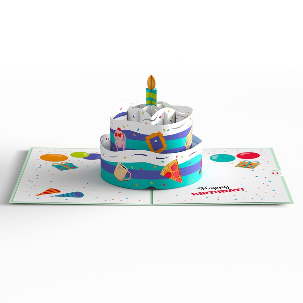 Friends Could You Be Any Older? Pop-Up Card