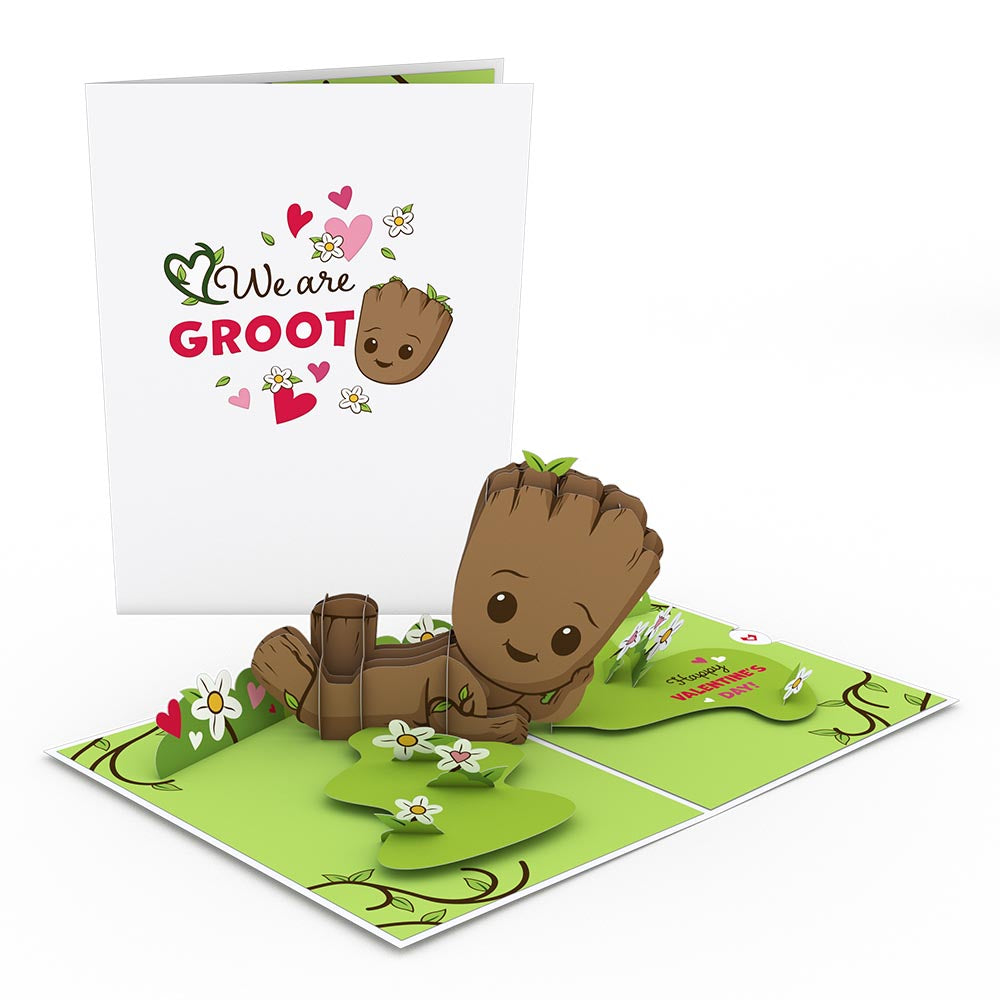 Marvel Studios' I Am Groot Valentine Pop-Up Card