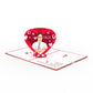 The Office Love Is In The Air Pop-Up Card