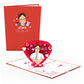 The Office Love Is In The Air Pop-Up Card