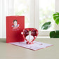 The Office Love Is In The Air Pop-Up Card