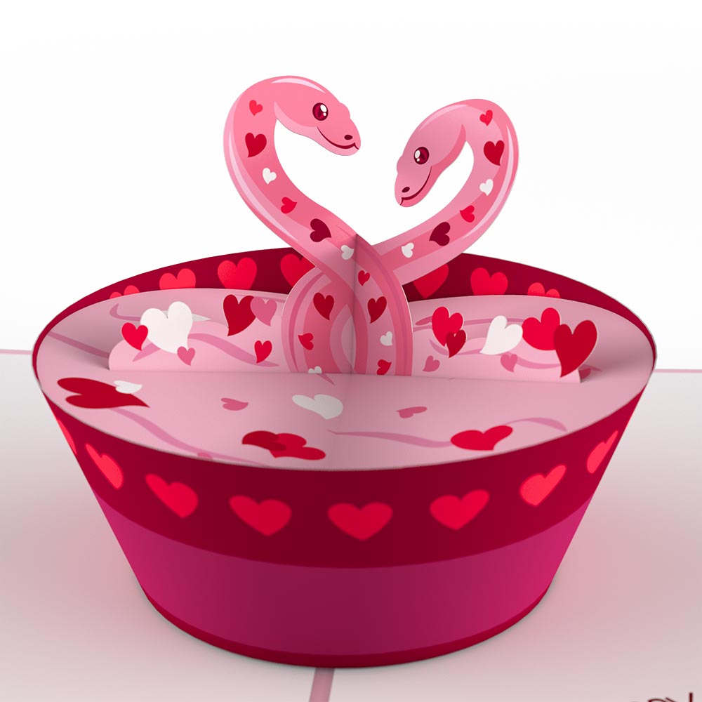 The Office Soup Snakes Pop-Up Card – Lovepop