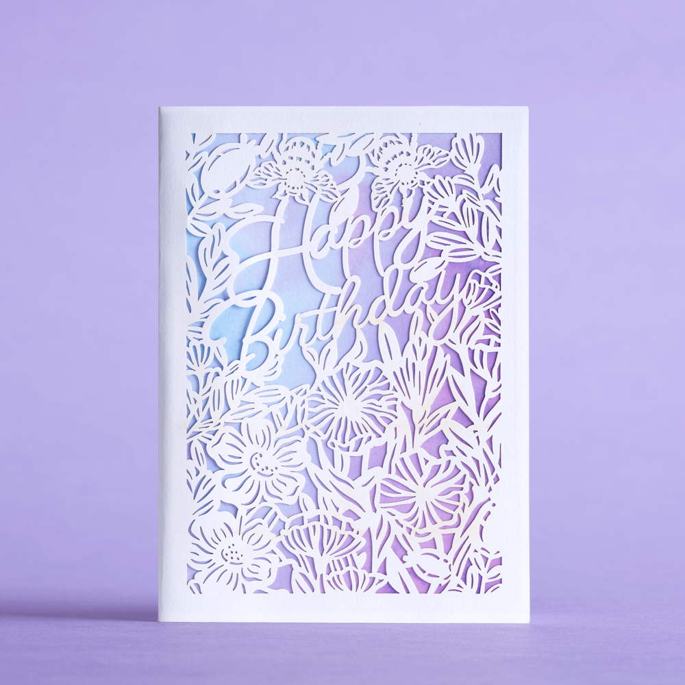 Floral Bee Birthday: Lovepop Moments™ Card